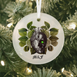 Halloween Woodland Glas Ornament