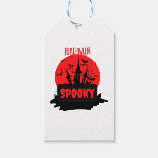 Halloween World Cadeaulabel (Voorkant)