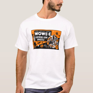  Halloween Wowe-e Whistle Snoep Box Art T-shirt