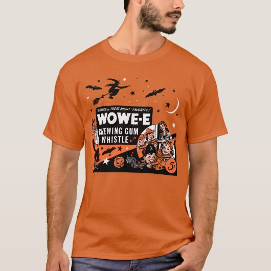 Halloween Wowe-e Whistle T-Shirt (Voorkant)