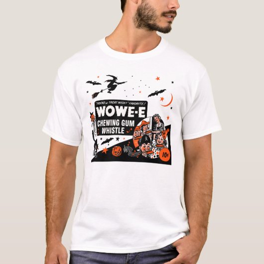 Halloween Wowe-e Whistle T-Shirt (Voorkant)