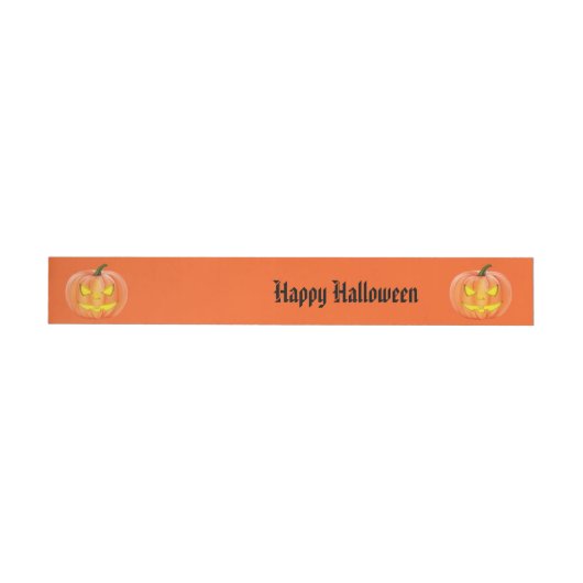 Halloween Wraparound-adreslabel Adreslabel Wikkel (Individueel)