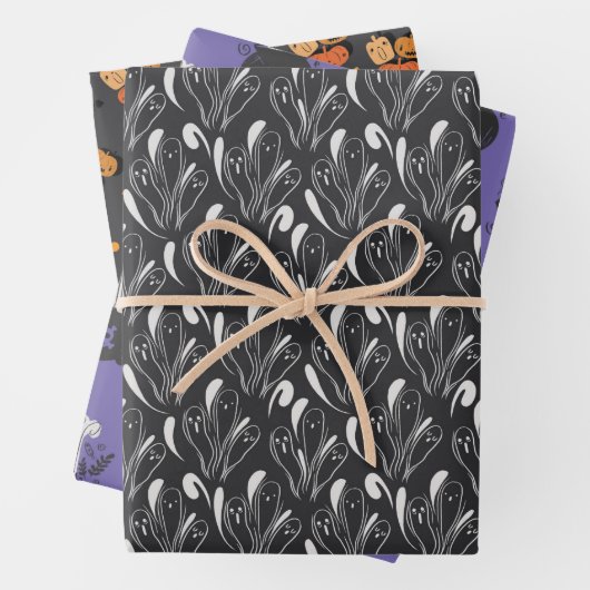 Halloween Wrapping Paper Bundle (In situ)