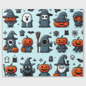 Halloween Wrapping Paper Cadeaupapier (Vlak)