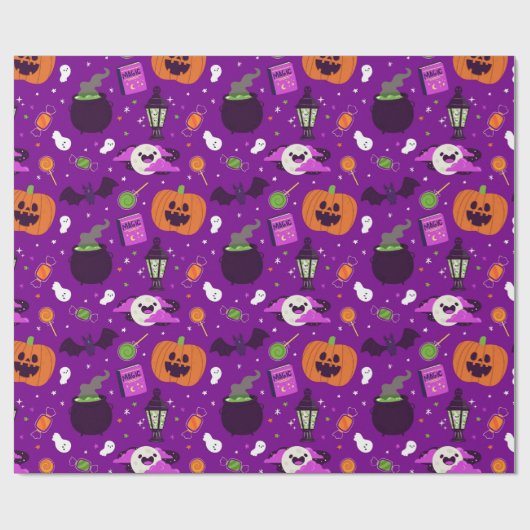 Halloween Wrapping Paper Cadeaupapier (Vlak)