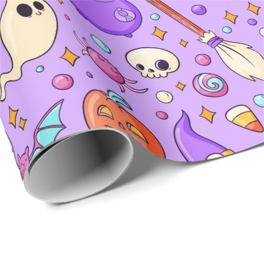 Halloween Wrapping Paper Cadeaupapier (Rol Hoek)