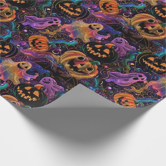 Halloween Wrapping Paper Cadeaupapier (Hoek)