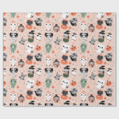 Halloween Wrapping Paper Cadeaupapier (Vlak)
