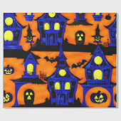 Halloween Wrapping Paper Cadeaupapier (Vlak)