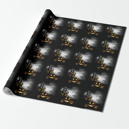 Halloween Wrapping Paper Cadeaupapier (Uitgerold)