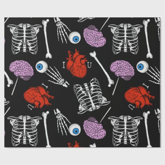 Halloween Wrapping paper Cadeaupapier (Vlak)