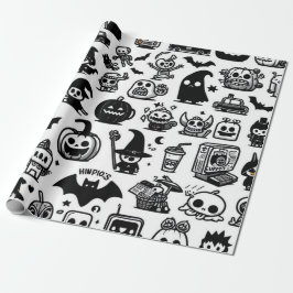 Halloween Wrapping Paper Cadeaupapier