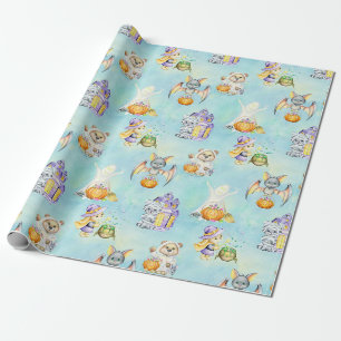 Halloween Wrapping Paper Cadeaupapier