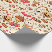Halloween Wrapping Paper Cadeaupapier (Hoek)