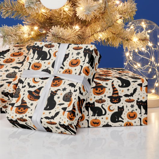 Halloween Wrapping Paper Cadeaupapier (Feestdagen)