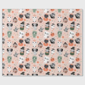 Halloween Wrapping Paper Cadeaupapier (Vlak)