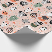 Halloween Wrapping Paper Cadeaupapier (Hoek)