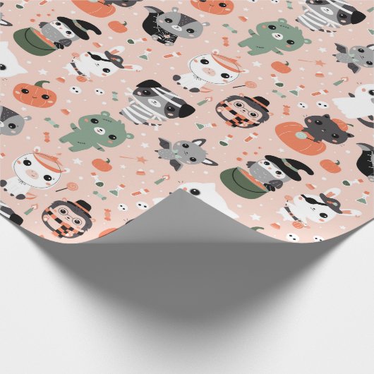 Halloween Wrapping Paper Cadeaupapier (Hoek)