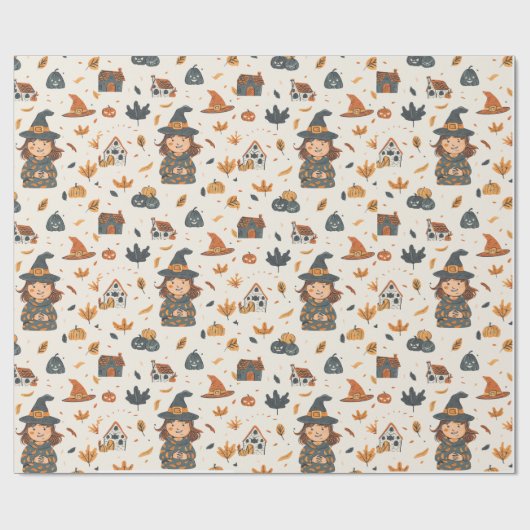 Halloween Wrapping Paper Cadeaupapier (Vlak)