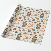 Halloween Wrapping Paper Cadeaupapier (Uitgerold)