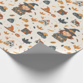 Halloween Wrapping Paper Cadeaupapier (Hoek)