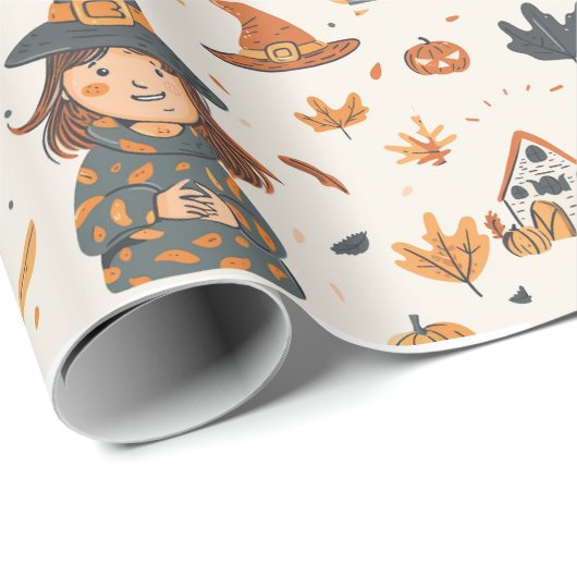 Halloween Wrapping Paper Cadeaupapier (Rol Hoek)