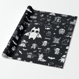 Halloween Wrapping Paper Cadeaupapier