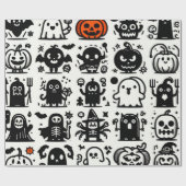 Halloween Wrapping Paper Cadeaupapier (Vlak)