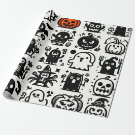 Halloween Wrapping Paper Cadeaupapier