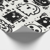 Halloween Wrapping Paper Cadeaupapier (Hoek)