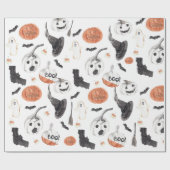 Halloween Wrapping Paper Cadeaupapier (Vlak)