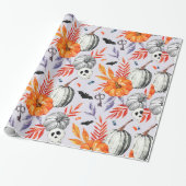 Halloween Wrapping Paper Cadeaupapier (Uitgerold)
