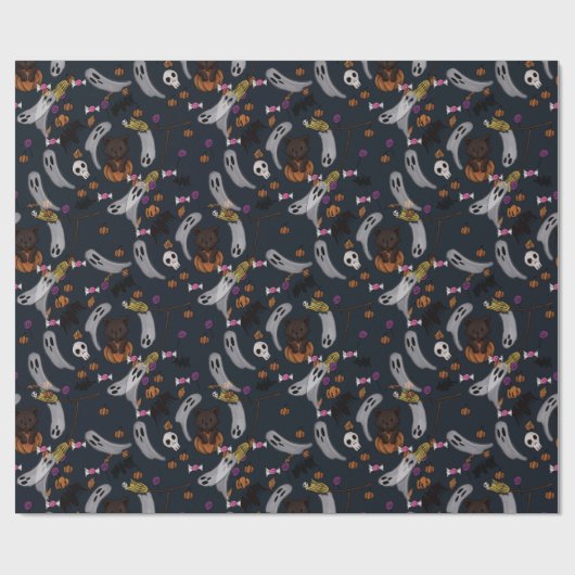 Halloween Wrapping Paper Cadeaupapier (Vlak)