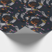 Halloween Wrapping Paper Cadeaupapier (Hoek)