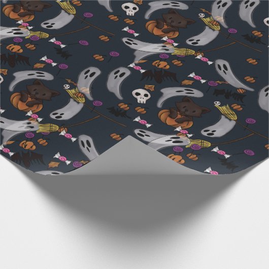 Halloween Wrapping Paper Cadeaupapier (Hoek)