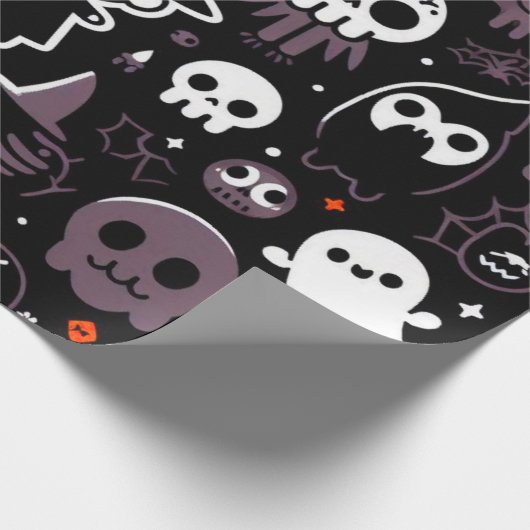 Halloween Wrapping Paper Cadeaupapier (Hoek)