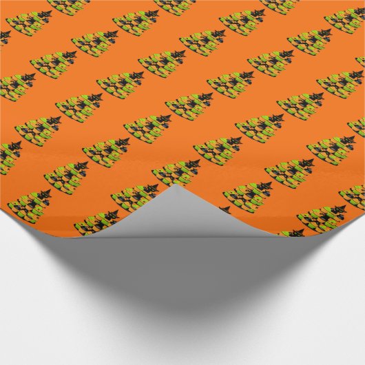 Halloween Wrapping Paper Cadeaupapier (Hoek)