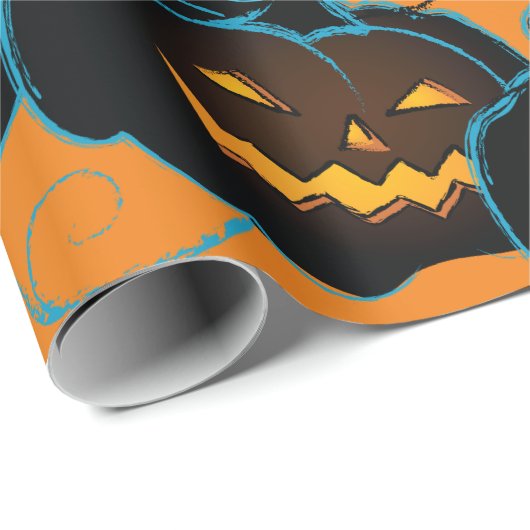 Halloween Wrapping Paper Cadeaupapier (Rol Hoek)