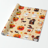 Halloween Wrapping Paper Cadeaupapier (Uitgerold)