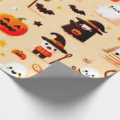 Halloween Wrapping Paper Cadeaupapier (Hoek)