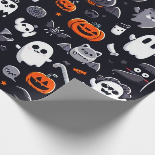 Halloween Wrapping Paper Cadeaupapier (Hoek)