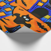 Halloween Wrapping Paper Cadeaupapier (Hoek)