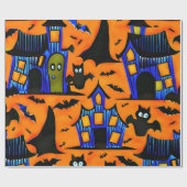 Halloween Wrapping Paper Cadeaupapier (Vlak)