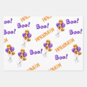 Halloween Wrapping Paper, cadeauverpakking Inpakpapier Vel (Voorkant)