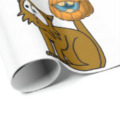 Halloween Wrapping Paper, Cat Cadeaupapier (Rol Hoek)