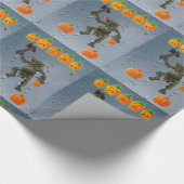 Halloween Wrapping Paper, Goblin Cadeaupapier (Hoek)