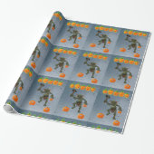 Halloween Wrapping Paper, Goblin Cadeaupapier (Uitgerold)