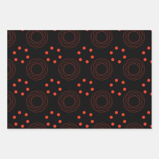 Halloween wrapping paper - mixed sheets (Voorkant 2)