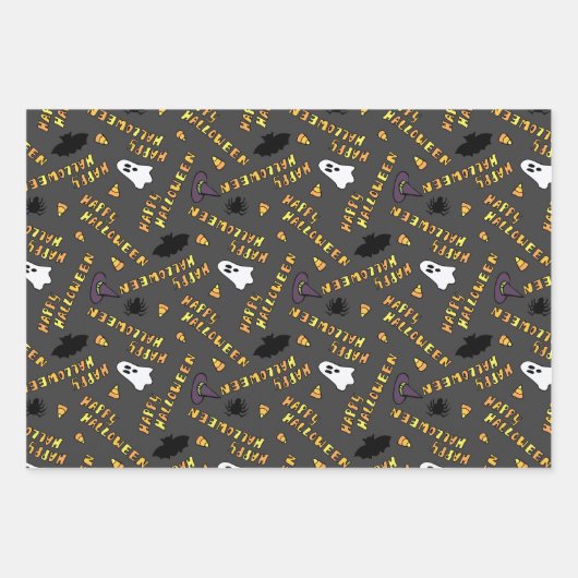 Halloween Wrapping Paper Set (Voorkant 2)