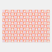 Halloween Wrapping Paper Sheets Set van 3 (Voorkant 3)